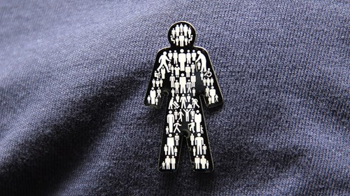 2020 Pin Badge On Clothes